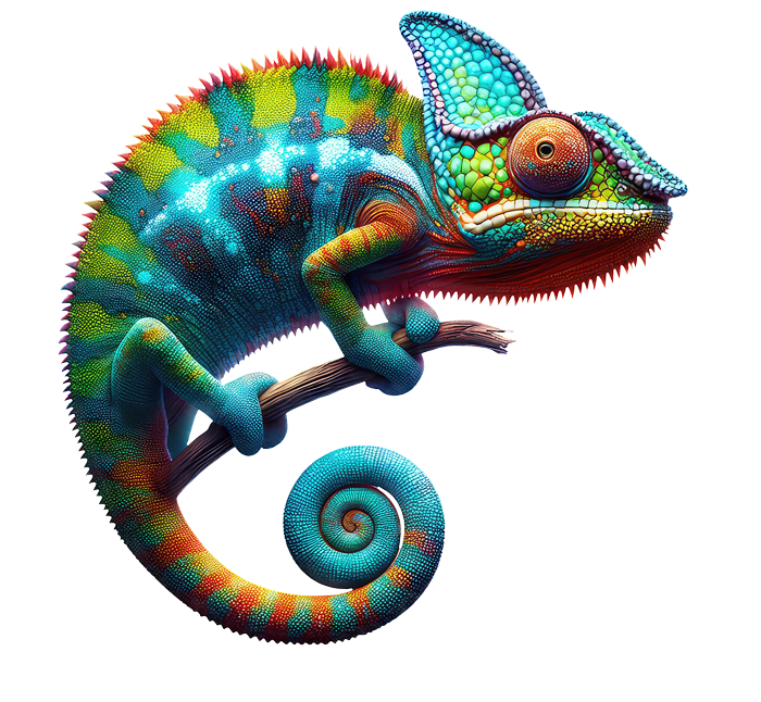 Chameleon illustration