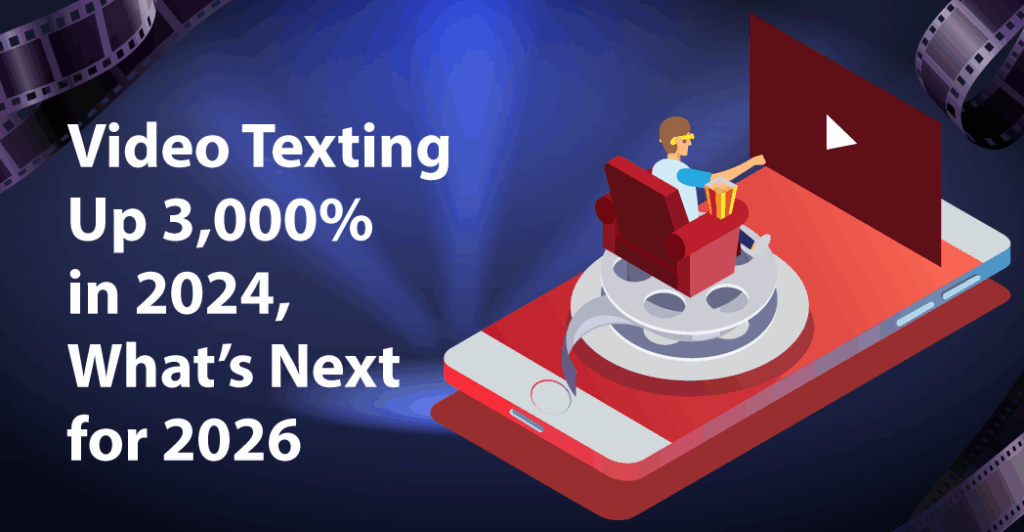 video texting up 3000%