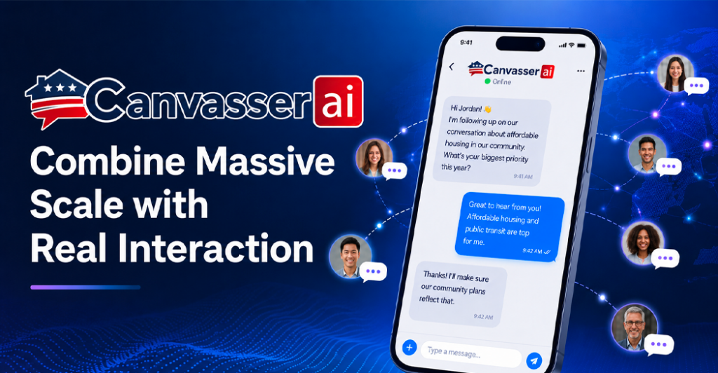 canvasser ai, canvassing, ai canvassing, political canvassing