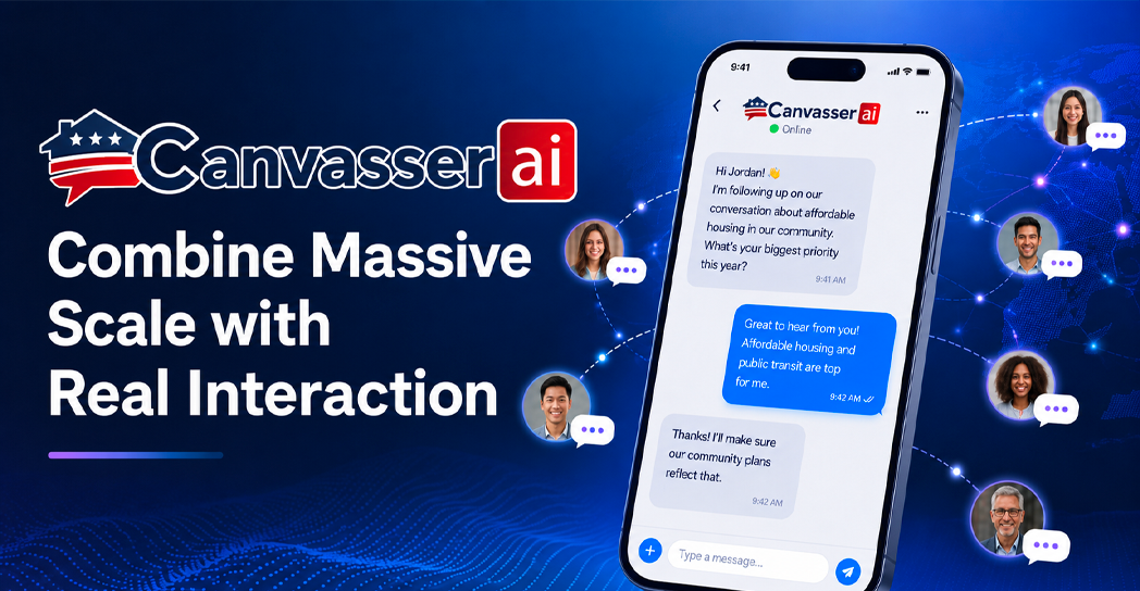 canvasser ai, canvassing, ai canvassing, political canvassing