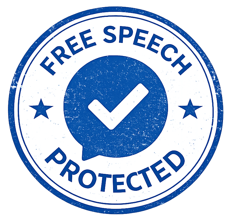 Free Speech Protected