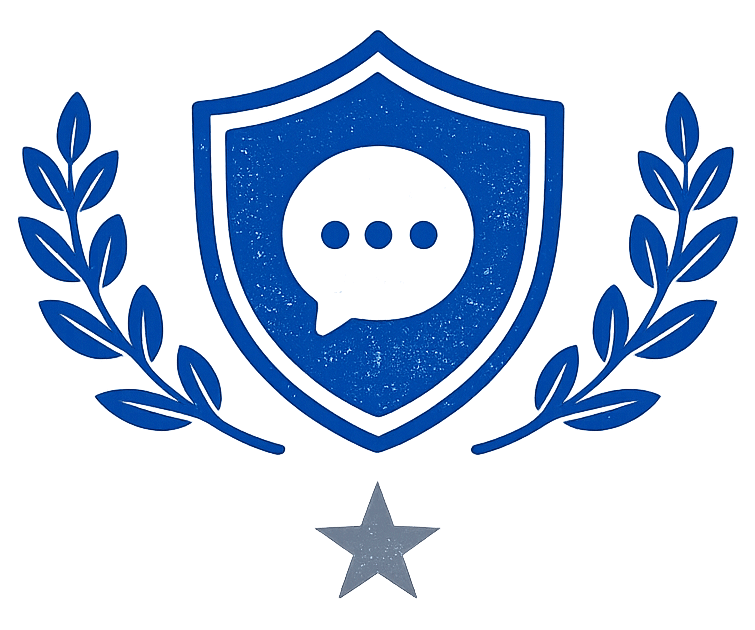 Peerly Free Speech Crest